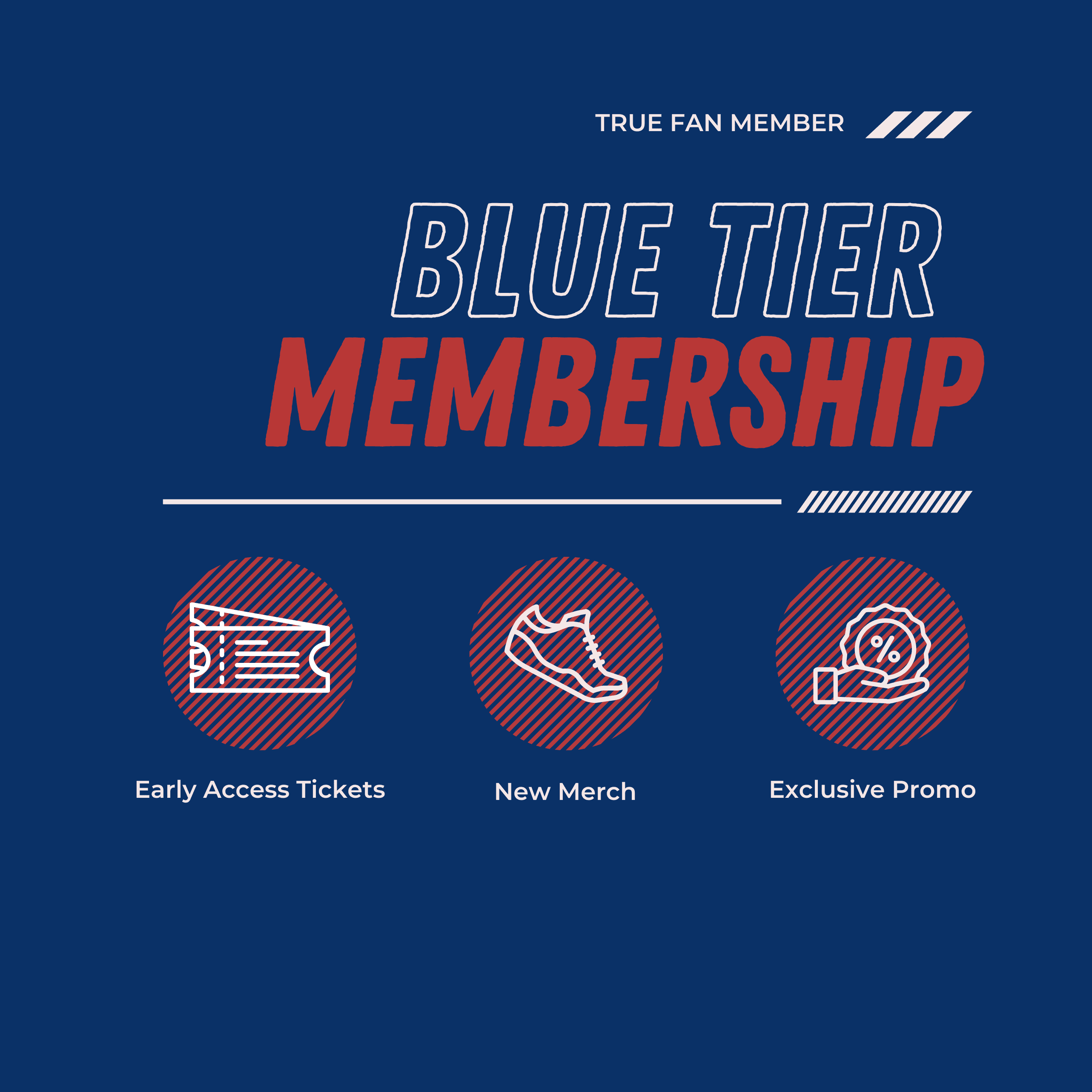 Blue Tier - True Member £10.00pm