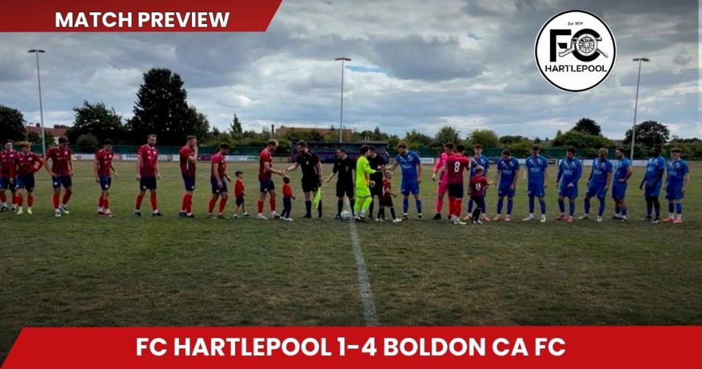 Match Report | FC Hartlepool vs Boldon C.A FC