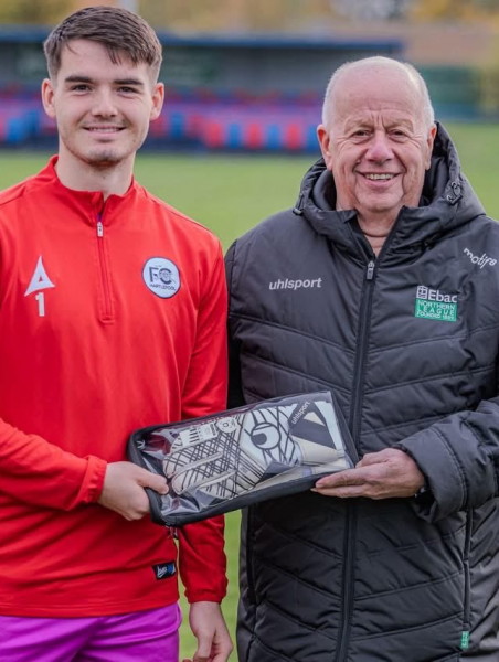 Harry Carr, FC Hartlepool goalkeeper, Ebac Northern League Goalkeeper of the Month September 2025